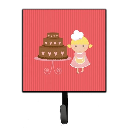 Carolines Treasures Valentines Cake Baker Blonde Leash or Key Holder BB7265SH4
